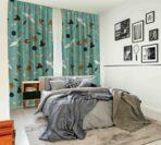 Code P348 - Lined Eyelet SUDEE Curtain Collection Multicoloured - Image 2