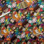 Code P355 - Lined Eyelet SUDEE Curtain Collection Multicoloured