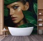SPA Center MURAL WALLPAPER, Available in Various Paper Texture, Code S116. 105 CM WIDE ROLL PANELS. - Image 2