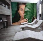 SPA Center MURAL WALLPAPER, Available in Various Paper Texture, Code S119. 105 CM WIDE ROLL PANELS. - Image 2