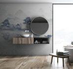 SPA Center MURAL WALLPAPER, Available in Various Paper Texture, Code S120. 105 CM WIDE ROLL PANELS. - Image 2