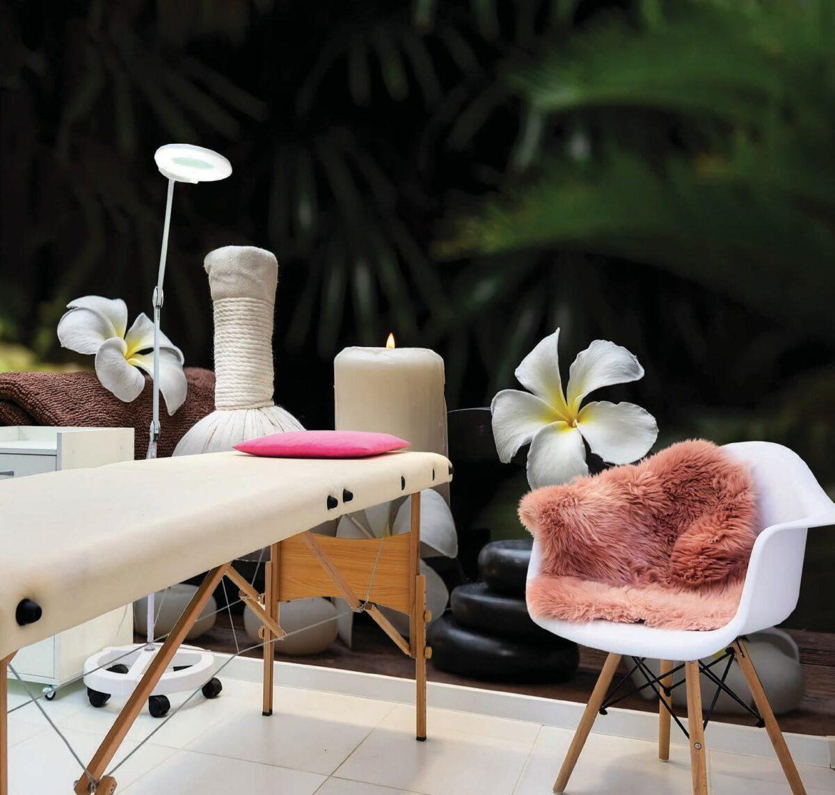 SPA Center MURAL WALLPAPER, Available in Various Paper Texture, Code S125. 105 CM WIDE ROLL PANELS. - Image 2