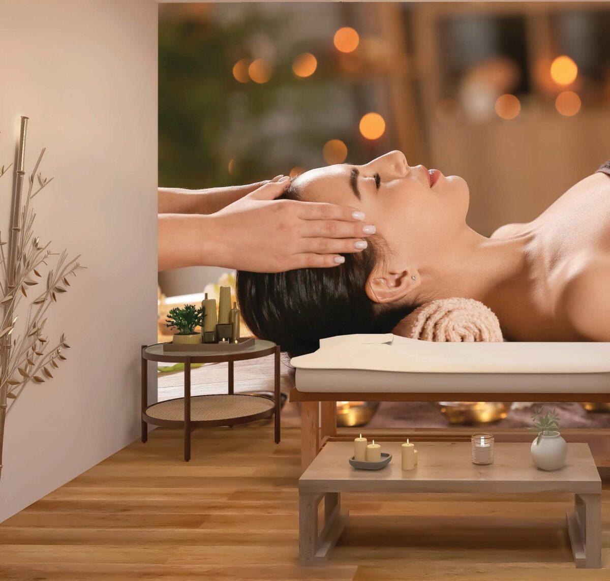 SPA Center MURAL WALLPAPER, Available in Various Paper Texture, Code S131. 105 CM WIDE ROLL PANELS. - Image 2