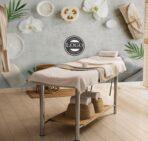 SPA Center MURAL WALLPAPER, Available in Various Paper Texture, Code S142. 105 CM WIDE ROLL PANELS. - Image 2