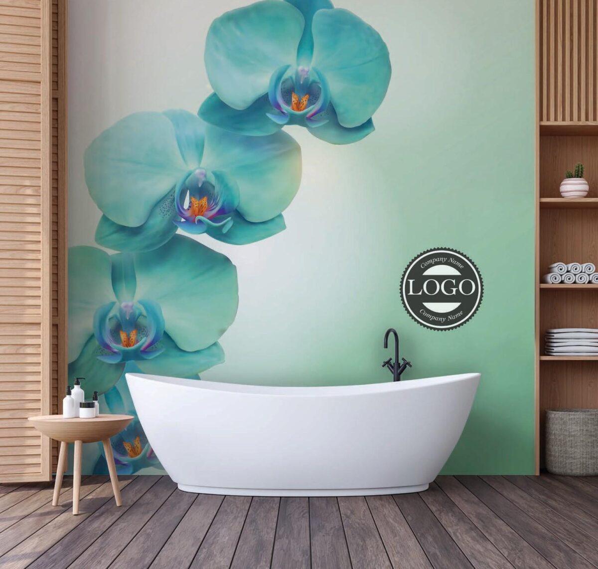 SPA Center MURAL WALLPAPER, Available in Various Paper Texture, Code S143. 105 CM WIDE ROLL PANELS. - Image 2