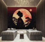SPA Center MURAL WALLPAPER, Available in Various Paper Texture, Code S156. 105 CM WIDE ROLL PANELS. - Image 2
