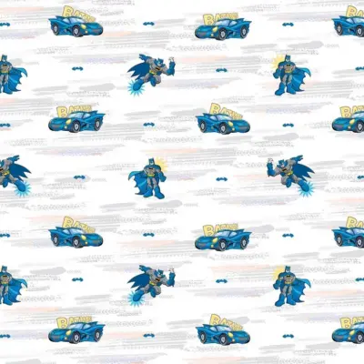 BATMAN MURAL WALLPAPER, Available in Various Paper Texture, Code WB2002. 105 CM WIDE ROLL PANELS.