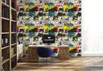 BATMAN MURAL WALLPAPER, Available in Various Paper Texture, Code WB2013. 105 CM WIDE ROLL PANELS. - Image 2