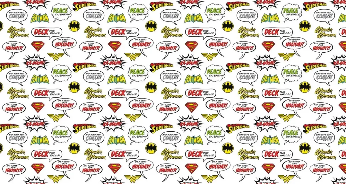SUPERMAN, VINYL FABRIC TEXTILE Wall Mural in Different Texture, Code WB2014. It is produced as ONE PIECE WITHOUT JOINT. - Image 1