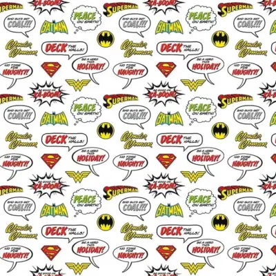 SUPERMAN, VINYL FABRIC TEXTILE Wall Mural in Different Texture, Code WB2014. It is produced as ONE PIECE WITHOUT JOINT.