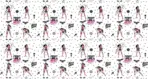 WONDER WOMAN MURAL WALLPAPER, Available in Various Paper Texture, Code WB2019. 105 CM WIDE ROLL PANELS.