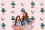 BATGIRL, VINYL FABRIC TEXTILE Wall Mural in Different Texture, Code WB2044. It is produced as ONE PIECE WITHOUT JOINT. - Image 2