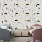 BATMAN MURAL WALLPAPER, Available in Various Paper Texture, Code WB2045. 105 CM WIDE ROLL PANELS. - Image 2
