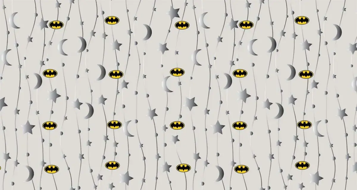 BATMAN MURAL WALLPAPER, Available in Various Paper Texture, Code WB2045. 105 CM WIDE ROLL PANELS. - Image 1