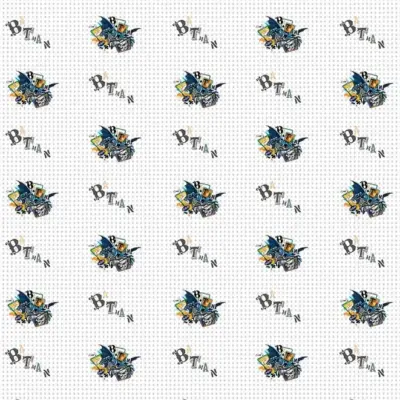 BATMAN, VINYL FABRIC TEXTILE Wall Mural in Different Texture, Code WB2050. It is produced as ONE PIECE WITHOUT JOINT.