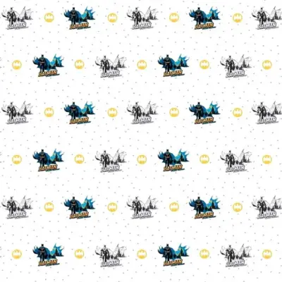 BATMAN MURAL WALLPAPER, Available in Various Paper Texture, Code WB2052. 105 CM WIDE ROLL PANELS.