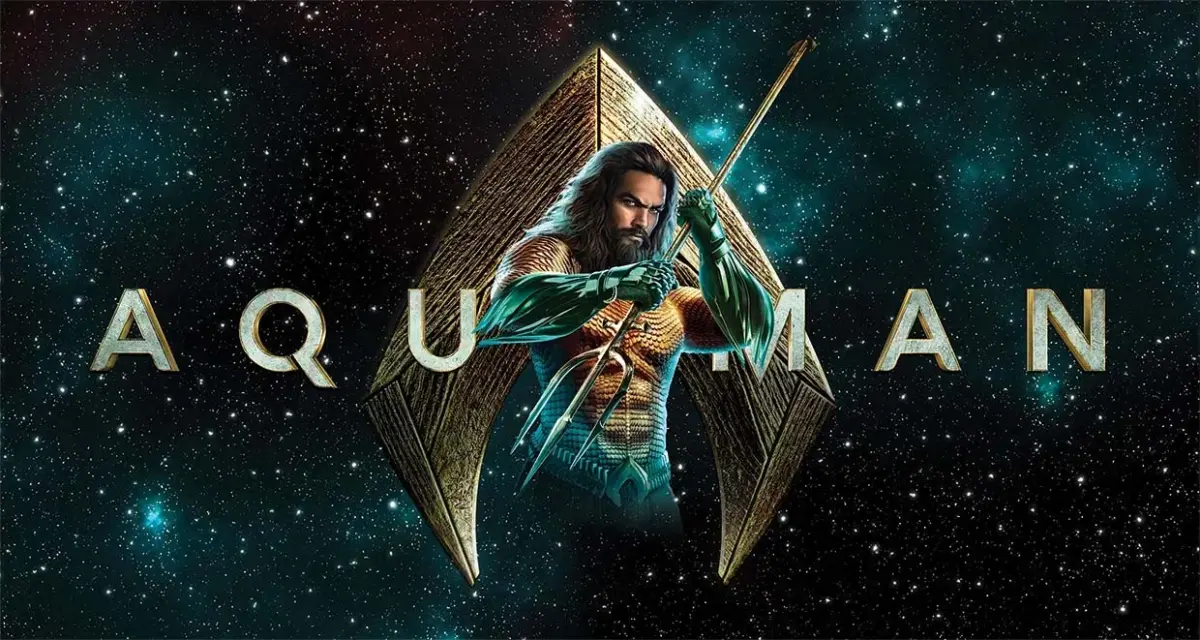 AQUAMAN MURAL WALLPAPER, Available in Various Paper Texture, Code WB2059. 105 CM WIDE ROLL PANELS. - Image 1