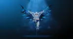 BATMAN, VINYL FABRIC TEXTILE Wall Mural in Different Texture, Code WB2061. It is produced as ONE PIECE WITHOUT JOINT.
