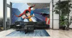 SUPERMAN MURAL WALLPAPER, Available in Various Paper Texture, Code WB2071. 105 CM WIDE ROLL PANELS. - Image 2