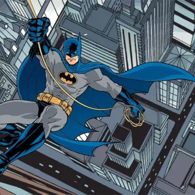 BATMAN MURAL WALLPAPER, Available in Various Paper Texture, Code WB2080. 105 CM WIDE ROLL PANELS.