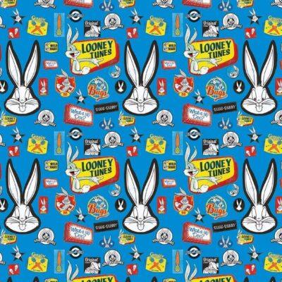 LOONEY TUNES MURAL WALLPAPER, Available in Various Paper Texture, Code WB2092. 105 CM WIDE ROLL PANELS.