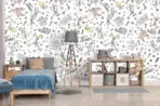 LOONEY TUNES MURAL WALLPAPER, Available in Various Paper Texture, Code WB2098. 105 CM WIDE ROLL PANELS. - Image 2