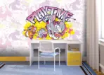 TOM AND JERRY MURAL WALLPAPER, Available in Various Paper Texture, Code WB2106. 105 CM WIDE ROLL PANELS. - Image 2