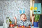 LOONEY TUNES MURAL WALLPAPER, Available in Various Paper Texture, Code WB2107. 105 CM WIDE ROLL PANELS. - Image 2