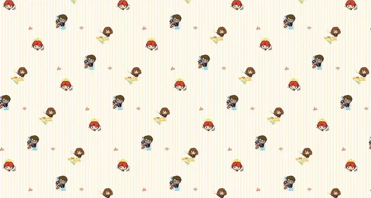 HARRY POTTER, VINYL FABRIC TEXTILE Wall Mural in Different Texture, Code WB2111. It is produced as ONE PIECE WITHOUT JOINT. - Image 1