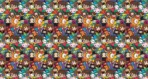 HARRY POTTER MURAL WALLPAPER, Available in Various Paper Texture, Code WB2113. 105 CM WIDE ROLL PANELS.