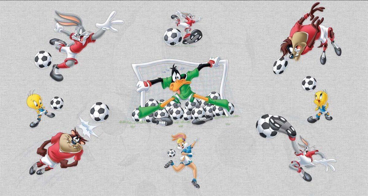 LOONEY TUNES MURAL WALLPAPER, Available in Various Paper Texture, Code WB2124. 105 CM WIDE ROLL PANELS. - Image 1