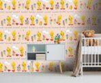 LOONEY TUNES MURAL WALLPAPER, Available in Various Paper Texture, Code WB2132. 105 CM WIDE ROLL PANELS. - Image 2