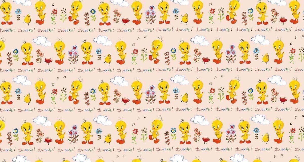 LOONEY TUNES MURAL WALLPAPER, Available in Various Paper Texture, Code WB2132. 105 CM WIDE ROLL PANELS. - Image 1
