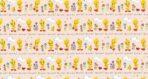 LOONEY TUNES MURAL WALLPAPER, Available in Various Paper Texture, Code WB2132. 105 CM WIDE ROLL PANELS.
