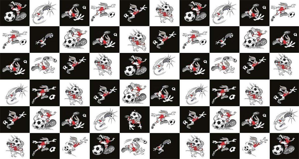 LOONEY TUNES MURAL WALLPAPER, Available in Various Paper Texture, Code WB2148. 105 CM WIDE ROLL PANELS. - Image 1