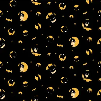 BATMAN, VINYL FABRIC TEXTILE Wall Mural in Different Texture, Code WB2154. It is produced as ONE PIECE WITHOUT JOINT.