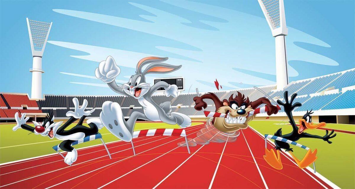 LOONEY TUNES MURAL WALLPAPER, Available in Various Paper Texture, Code WB2170. 105 CM WIDE ROLL PANELS. - Image 1