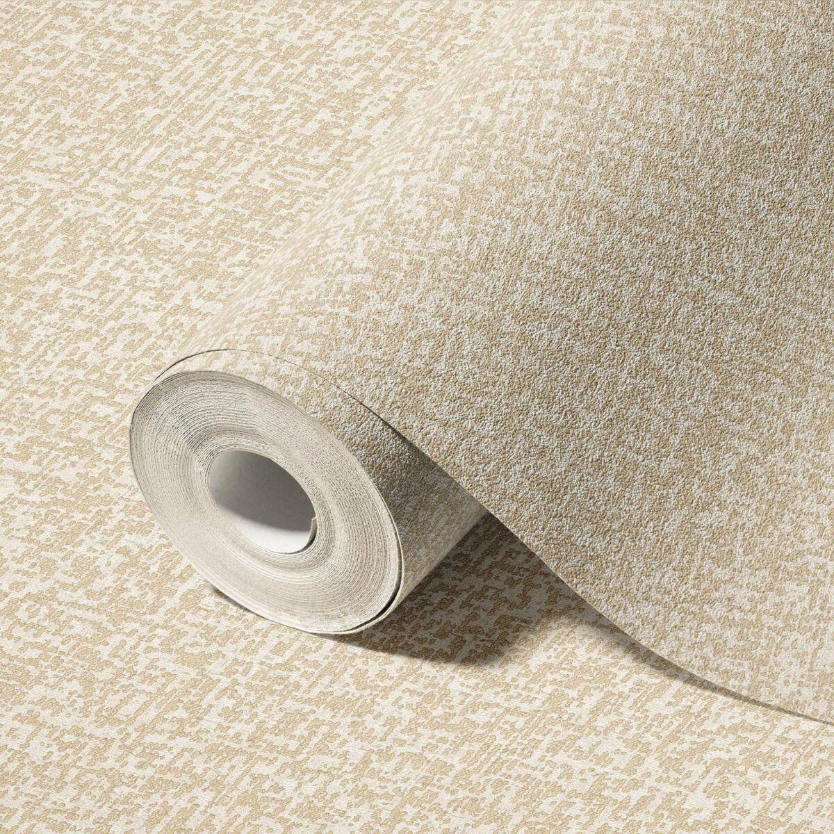Modern Plain Design Wallpaper Beige Code 23109-4 - Image 1