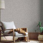 Modern Plain Design Wallpaper Gray Code 23109-3 - Image 2