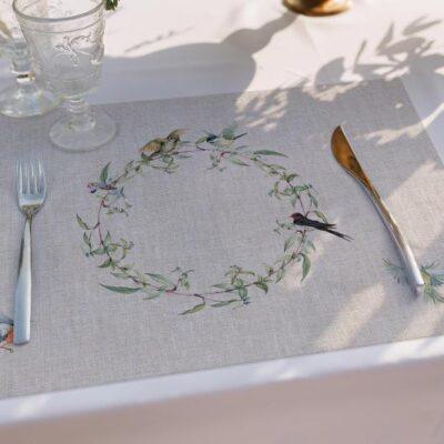Cream Placemat Collection. Code ASK2109