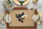 Orange Placemat Collection. Code ASK2112