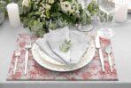 Red Placemat Collection. Code ASK2133 - Image 2