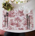 Red Placemat Collection. Code ASK2136