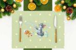 Multicoloured Placemat Collection. Code ASK2147
