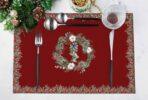 Red Placemat Collection. Code ASK406