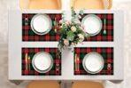 Red Placemat Collection. Code ASK400 - - Image 2