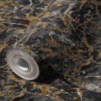 Modern Stone Design Wallpaper Black Code 23103-5