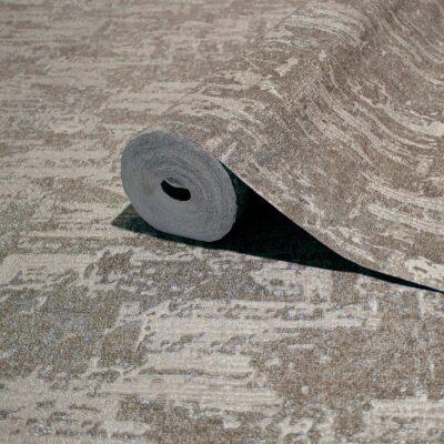 Modern Plain Design Wallpaper Dark Cream Code 23212-4