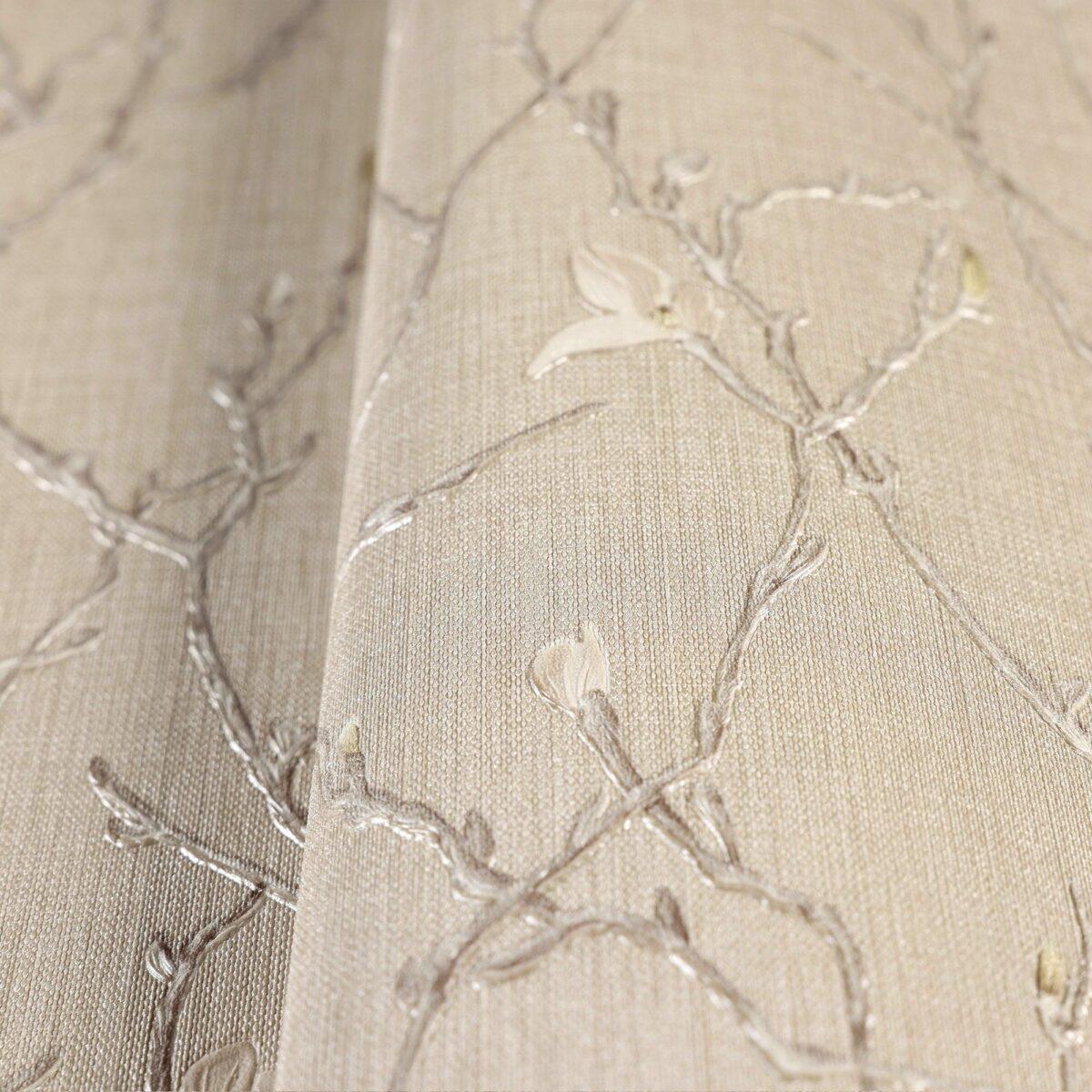 Branches of Tree in Blossom - flower motif wallpaper Beige Code 7800-3 - Image 3