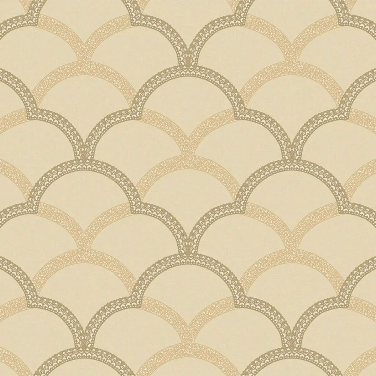 Simple waves ornament wallpaper Beige Code 7811-2 - Image 3